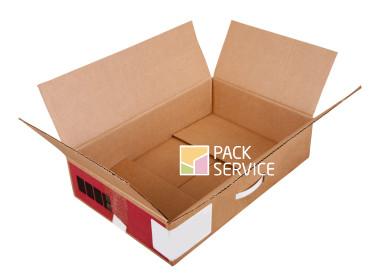 cardboard box. Isolated over white
